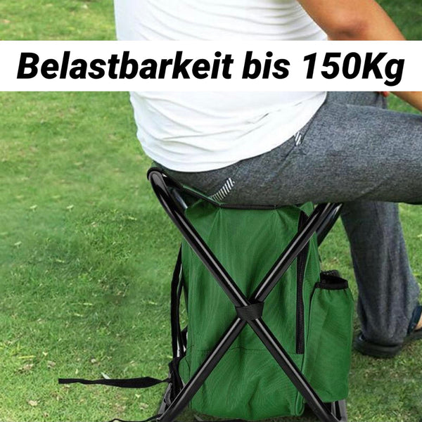 BUDDY - Thermorucksack mit genialer Klappstuhlfunktion