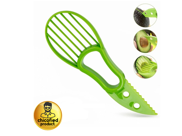 Avocado Schneider mit 3-IN-1 Funktion